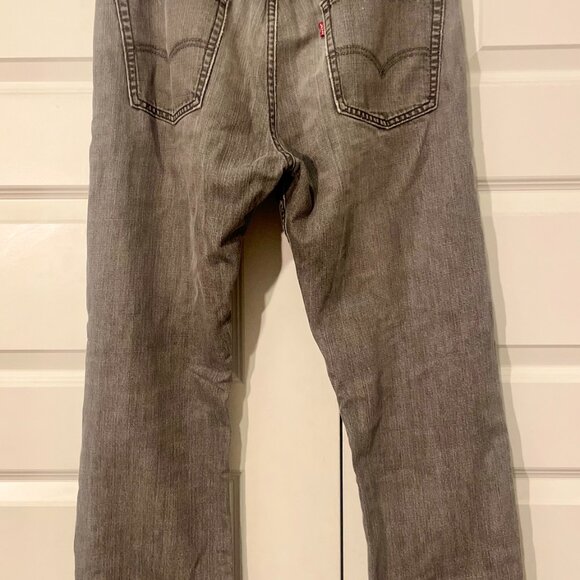 Levi's 513 Straight Jeans Gray Wash, 34 W x 32 L - Picture 5 of 6